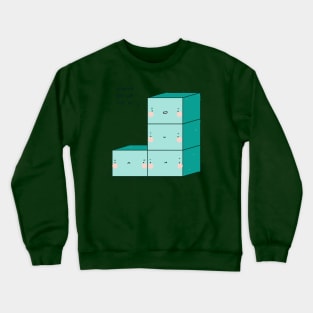 existentialist tetris! Crewneck Sweatshirt